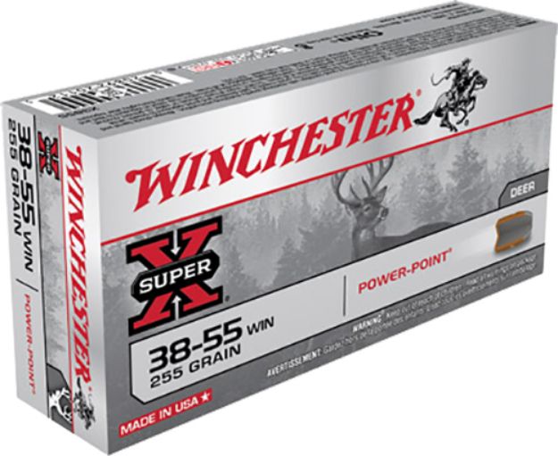 Picture of Winchester Ammo X3855 Super X  38-55Win 255gr Power Point 20 Per Box/10 Case