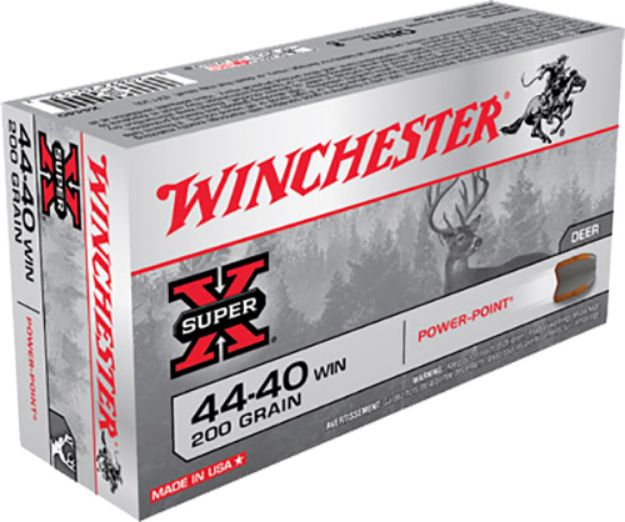 Picture of Winchester Ammo X4440 Super X  44-40Win 200gr Power Point 50 Per Box/10 Case