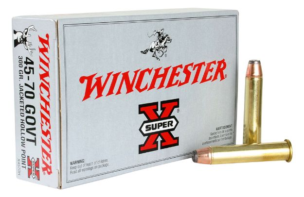 Picture of Winchester Ammo X4570H Super X  45-70Gov 300gr Jacketed Hollow Point 20 Per Box/10 Case