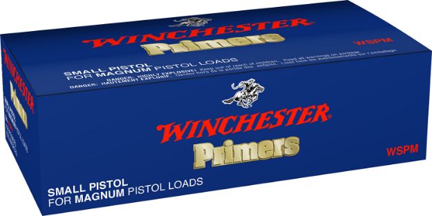 Picture of Winchester Ammo WSPM Centerfire #1-1/2M - 108 Small Magnum Pistol 1000 Per Box/5 Case