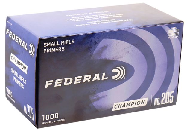 Picture of Federal 205 Champion Small Rifle Multi Caliber 1000 Per Box/5 Case