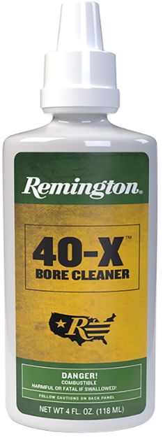 Picture of Remington Accessories 18397 40-X Bore Cleaner Removes Carbon/Lead/Plastic Fouling/Powder 4 oz Squeeze Bottle