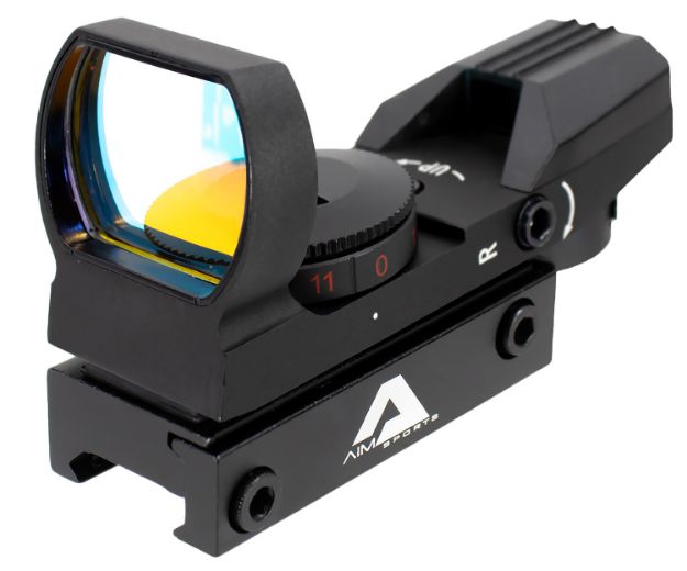 Picture of Aim Sports RT401 Reflex Sight Classic Edition Matte Black 1x34mm Red Multi Reticle