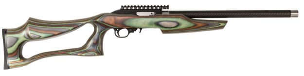 Picture of Magnum Research SSEFC22G Magnum Lite SwitchBolt Full Size 22 LR 10+1 17" Black Anodized Carbon Steel/Threaded Barrel, Black w/Integral Scope Base Receiver, Camo Fixed Thumbhole Stock, Right Hand