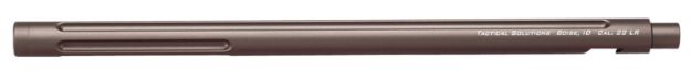 Picture of Tactical Solutions 1022TEQS X-Ring Barrel 22 LR 16.50" Quicksand Finish  Aluminum Material Bull with Fluting & Threading for Ruger 10/22