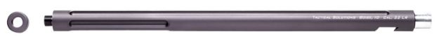 Picture of Tactical Solutions 1022TEGMG X-Ring Barrel 22 LR 16.50" Gunmetal Gray Finish Aluminum Material Bull with Fluting & Threading for Ruger 10/22