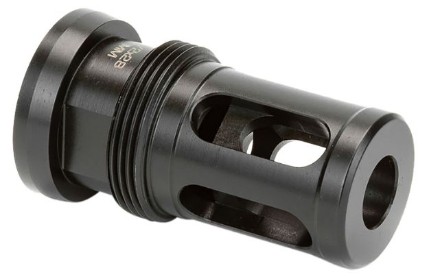 Picture of Griffin Armament GATMHC556 Taper Mount Hammer Comp Black Stainless Steel with 1/2"-28 tpi Threads, 1.94" OAL & 1.08" Diameter for 22 Cal