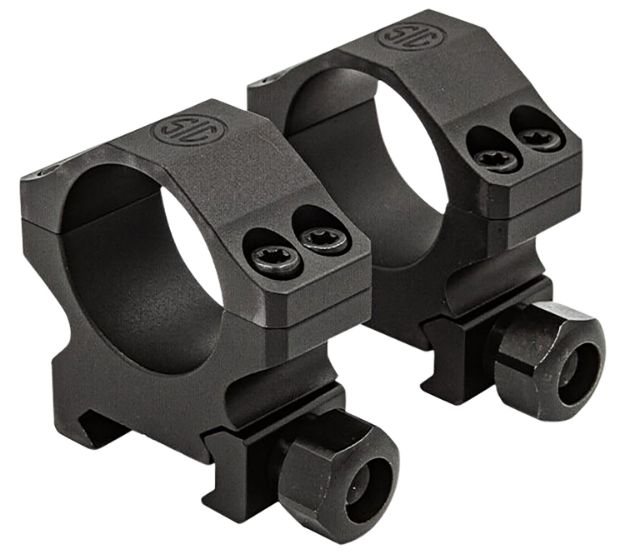 Picture of Sig Sauer Electro-Optics SOA10024 Alpha 1  Matte Black 35mm High 0 MOA