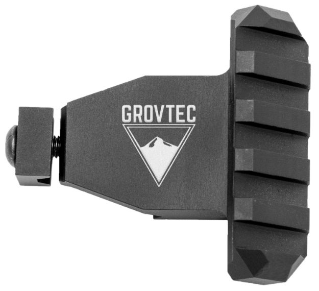 Picture of GrovTec US Inc GTSW321 Picatinny Rail  Angled Black Anodized Aluminum