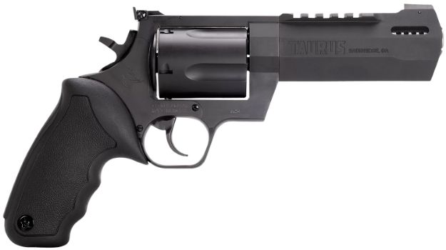 Picture of Taurus 2460051RH Raging Hunter  460 S&W Mag 5rd 5.12" Matte Black Barrel Matte Black Oxide Steel Cylinder & Frame Black Rubber with Integrated Cushion Insert Grip