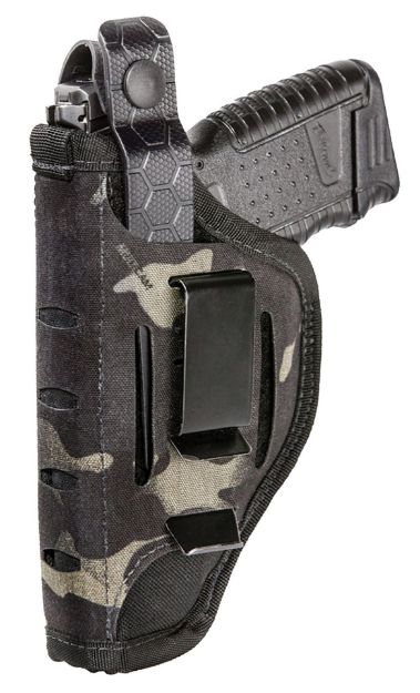 Picture of Sentry 35AH07MB Nylon  IWB/OWB MultiCam Black Nylon Belt Clip/Belt Slide Fits Large Semi-Auto Fits 4.50-5" Barrel Ambidextrous