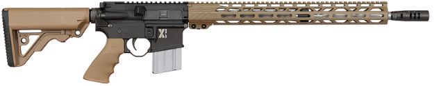 Picture of Rock River Arms XAR1751TV1 LAR-15M X-1 223 Wylde 18" Stainless 20+1, Black Rec, Tan RRA Operator Stock & Hogue Grip, Carrying Case