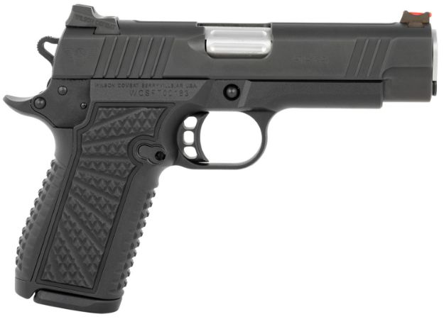 Picture of Wilson Combat SFT9CM42 SFT9  9mm Luger 15+1 (2) 4.25" Stainless, Black, Beavertail Frame, Integrated Grips, Fiber Optic Sights