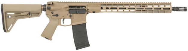 Picture of Aero Precision APCR640441 M4E1  5.56x45mm NATO 30+1 16" Mid-Length Barrel, FDE, 15" R-ONE M-LOK Handguard, Magpul Grip/SL Carbine Stock, Ambi Charging Handle/Safety