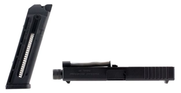 Picture of Tactical Solutions TSGCON19TE TSG-22 Conversion Kit Compatible w/Glock 19/23/32/38, 22LR Black 4.80" Steel Barrel, Includes Magazine