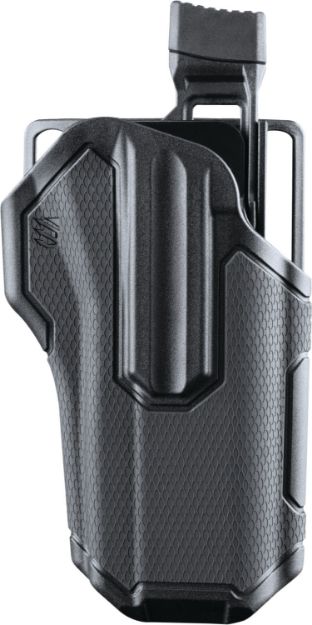 Picture of Blackhawk 419000BBR Omnivore  OWB Black Plastic Belt Slide Fits Most Semi-Autos Right Hand