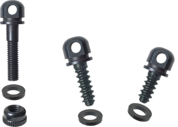 Picture of Outdoor Connection BO5 Swivel Base Set BO5 Black Steel Includes 7/8" McScrew, 1/2" & 3/4" Wood Screw Base, 3 Spacers