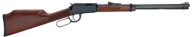 Picture of Henry H001V Varmint Express  17 HMR 11+1 19.25" Blued Steel Barrel, Black Steel Receiver, American Walnut Stock Right Hand