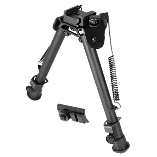 Picture of UTG TL-BP88Q Tactical OP Bipod Black 8-12.4" Metal Quick Detach