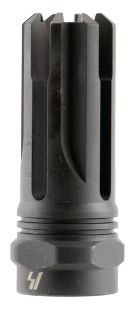 Picture of Strike Industries VENOMFH223 Venom Flash Hider Black Steel with 1/2"-28 tpi Threads, 2.16" OAL & 0.862" Diameter for 223 Rem, 5.56x45mm NATO AR-Platform