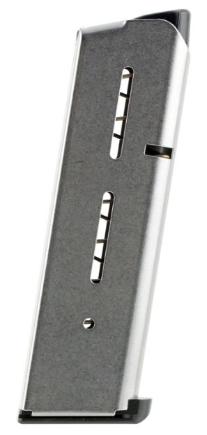 Picture of Wilson Combat 47DC 1911  8rd Detachable w/ Lo-Profile Steel Floor Plate 45 ACP Fits 1911 Government Stainless Steel