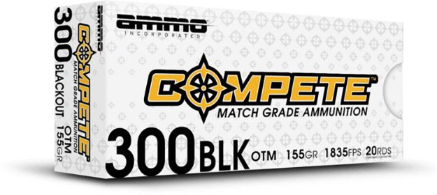 Picture of Ammo Inc  Compete  300Blackout 155gr Open Tip Match 20 Per Box/10 Case