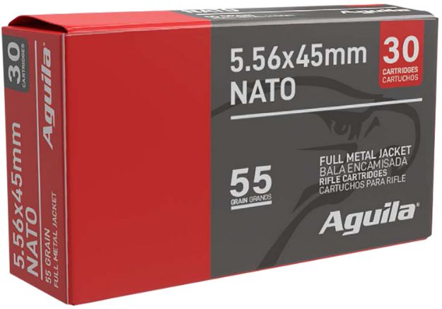 Picture of Aguila 1E556155   5.56NATO 55gr Full Metal Jacket 450 per pk/5pk per Case