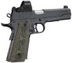 Picture of Kimber Mfg.,inc 3000433 KHX Custom (OI) 45 ACP 8+1 5" Front Serrations Stainless Steel Slide Gray KimPro II G-10 Grip