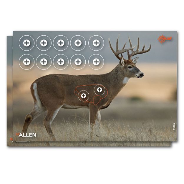 Picture of EZ-Aim 15286 Whitetail  Deer Paper Hanging 23" x 35" Multi-Color Includes Pasters 2 Per Pkg