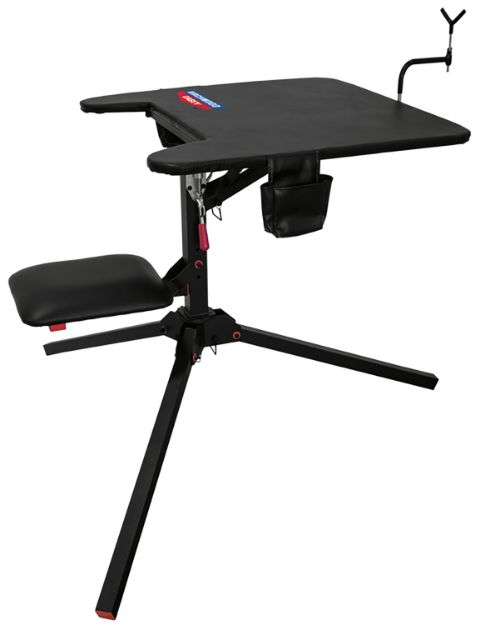 Picture of Birchwood Casey MSB300 Swivel Action Shooting Bench Black Steel, 29" W x 29" L