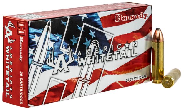 Picture of Hornady 82242 American Whitetail  450Bushmaster 245gr InterLock 20 Per Box/10 Case