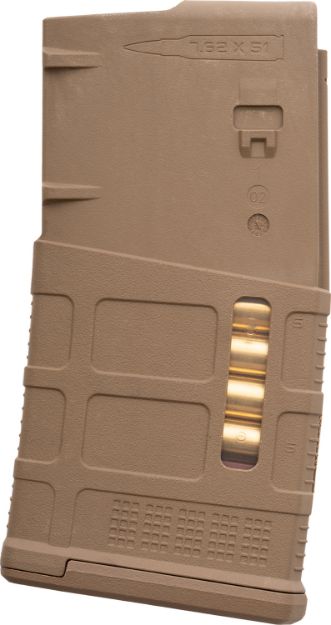 Picture of Magpul MAG1429MCT PMAG GEN M3 20 Fits AR10/M110/SR25 Flat Dark Earth