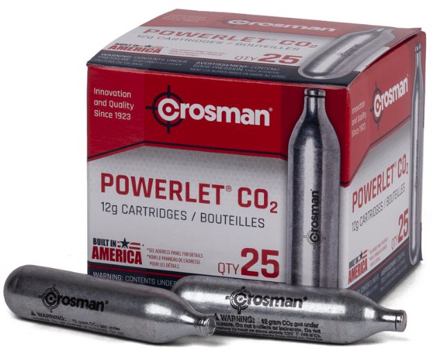 Picture of Crosman 2311 Powerlet CO2 12 Grams 25 Per Pkg