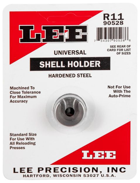 Picture of Lee Precision 90528 Shell Holder Universal #11R 303 Savage / 444 Marlin / 44 Special / 44 Mag / 45 Colt