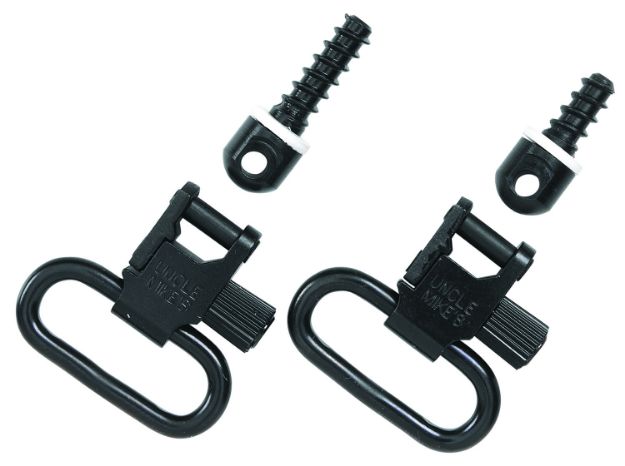 Picture of Uncle Mike's 13113 Super Swivel  Quick Detach 115 RGS Tri-Lock Blued 1.25" Loop for Rifles w/Wood Forend