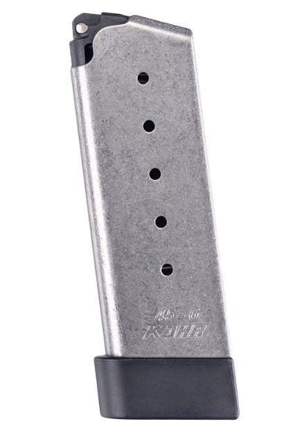 Picture of Kahr Arms K625G OEM  Stainless Detachable w/ Grip Extension 6rd 45 ACP for Kahr CM/PM