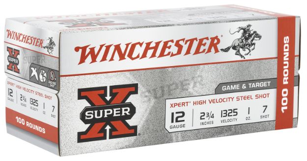 Picture of Winchester Ammo WE12GTVP7 Super X Xpert High Velocity 12Gauge 2.75" 1oz 7Shot 100 Per Box/2 Case *Value Pack