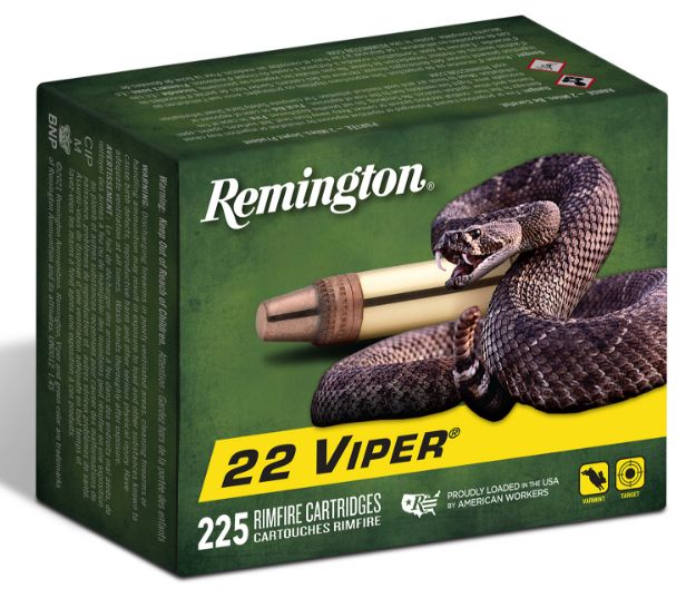 Picture of Remington Ammunition 21239 Viper  22LR 36gr Truncated Cone Solid 225 Per Box/10 Case