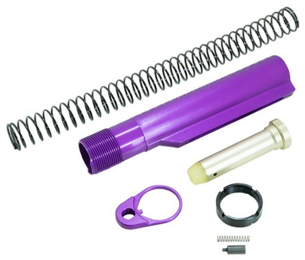 Picture of Timber Creek Outdoors ARBTKPPA Buffer Tube Kit  Purple Anodized for AR-15