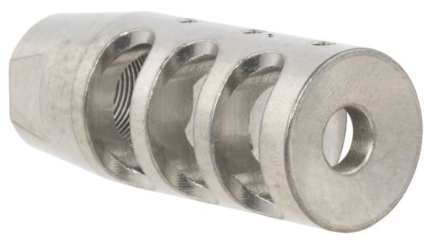 Picture of TacFire  Compensator  Stainless Steel with 5/8"-24 tpi Threads 2.50" OAL for 308 Win