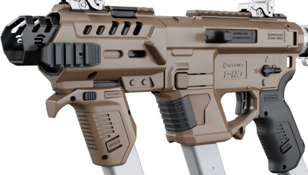 Picture of Recover Tactical PIXPMG02 P-IX+MG  PG9 SR20 Metal Front Guard Tan