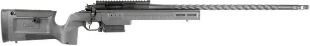 Picture of Larue Tactical LTKRGSIETE65PRC24GRY Siete Magnum 6.5 PRC 3+1 24" Sendero Fluted Barrel Gray Right Hand