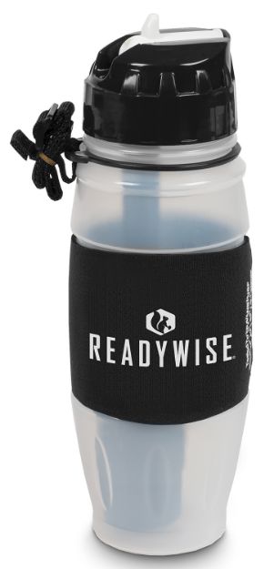 Picture of ReadyWise RW08000 Water Filtration Bottle  28 oz BPA-free Low Density Polyethylene