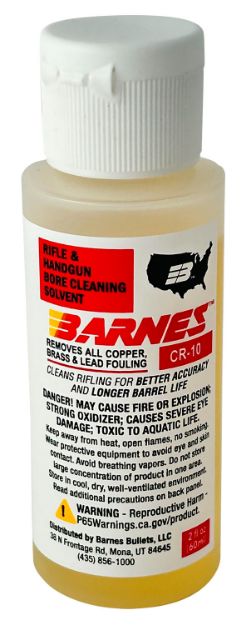 Picture of Barnes Bullets 30756 CR-10 Bore Cleaner 2 oz Squeeze Bottle