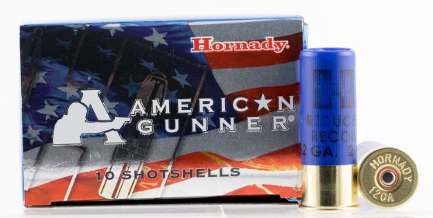 Picture of Hornady 86274 American Gunner  12 Gauge 2.75" 1 oz 00 Buck Shot 10 Per Box/ 10 Case