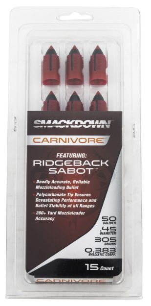 Picture of Traditions A2011 Smackdown Carnivore 50Cal 305gr 15/Box