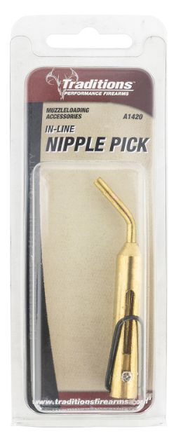 Picture of Traditions A1420 Nipple Pick Retractable In-Line Rifle Brass 1