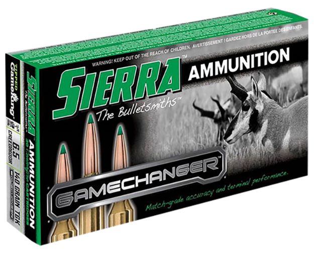 Picture of Sierra A434005 GameChanger  6.5Creedmoor 140gr Sierra Tipped GameKing 20 Per Box/10 Case