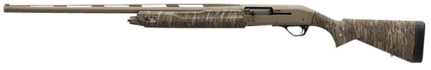 Picture of Winchester Repeating Arms 511311291 SX4 Hybrid Hunter 12 Gauge 3.5" 4+1 2.75" 26", FDE Cerakote Barrel/Rec, Mossy Oak Bottomland Furniture, TruGlo Fiber Optic Sight Left Hand