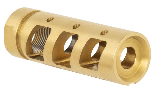 Picture of Rise Armament RA701308TIN RA-701  Gold Nitride Titanium with 5/8"-24 tpi Threads for 30 Cal